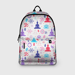 Рюкзак Медитация - символика, цвет: 3D-принт — фото 2