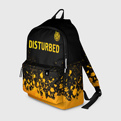 Рюкзак Disturbed - gold gradient: символ сверху