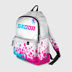 Рюкзак Skoda neon gradient style: символ сверху