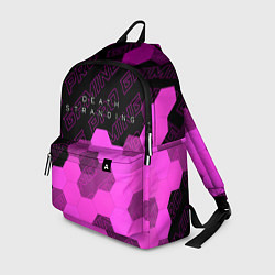 Рюкзак Death Stranding pro gaming: символ сверху, цвет: 3D-принт