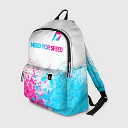 Рюкзак Need for Speed neon gradient style: символ сверху