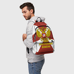 Рюкзак Внутренние Войска - герб, цвет: 3D-принт — фото 2