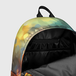 Рюкзак Маслянные ромашки, цвет: 3D-принт — фото 2