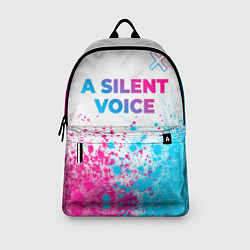Рюкзак A Silent Voice neon gradient style: символ сверху, цвет: 3D-принт — фото 2