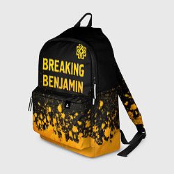 Рюкзак Breaking Benjamin - gold gradient: символ сверху