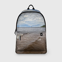 Рюкзак Волны на Ладожском озере, цвет: 3D-принт — фото 2