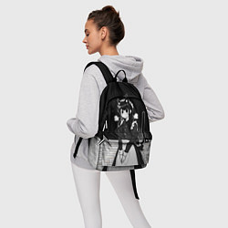 Рюкзак Коми сан у школьной доски, цвет: 3D-принт — фото 2