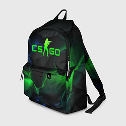Рюкзак CS GO dark green, цвет: 3D-принт
