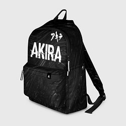 Рюкзак Akira glitch на темном фоне: символ сверху