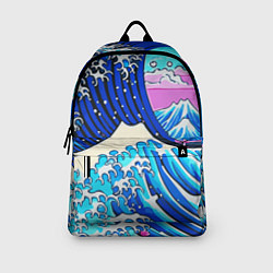 Рюкзак Большая волна в Канагаве сакура, цвет: 3D-принт — фото 2