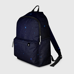 Рюкзак Тёмный космос и синие звёзды