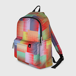 Рюкзак Веселая разноцветная клетка, цвет: 3D-принт