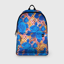 Рюкзак Цветочный разноцветный узор с розами, цвет: 3D-принт — фото 2