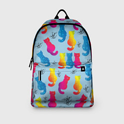 Рюкзак Коты звездные и веточки, цвет: 3D-принт — фото 2