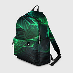 Рюкзак Зеленая абстракция