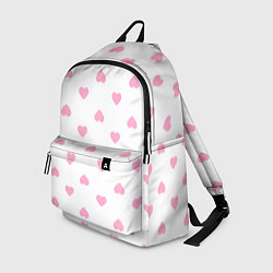 Рюкзак Просто сердечки, цвет: 3D-принт