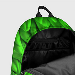 Рюкзак Зеленая абстрактная текстура, цвет: 3D-принт — фото 2