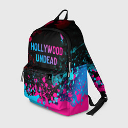 Рюкзак Hollywood Undead - neon gradient: символ сверху