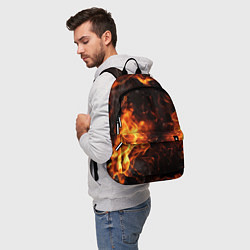 Рюкзак Fire style, цвет: 3D-принт — фото 2