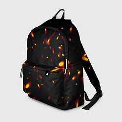 Рюкзак Разлетающиеся искры пламени, цвет: 3D-принт