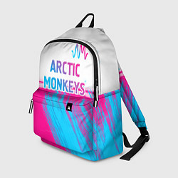 Рюкзак Arctic Monkeys neon gradient style: символ сверху