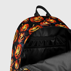 Рюкзак Весёлые тыквы на Хеллоуин паттерн, цвет: 3D-принт — фото 2