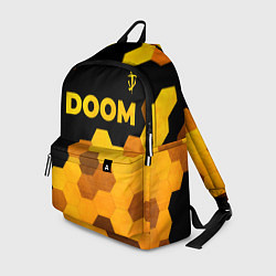 Рюкзак Doom - gold gradient: символ сверху