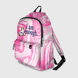 Рюкзак I am kenough - розовые разводы краски