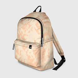 Рюкзак Паттерн бледно-оранжевый, цвет: 3D-принт