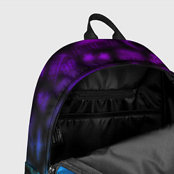 Рюкзак Неоновые логотипы Fortnite, цвет: 3D-принт — фото 2