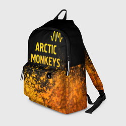 Рюкзак Arctic Monkeys - gold gradient: символ сверху