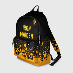 Рюкзак Iron Maiden - gold gradient: символ сверху