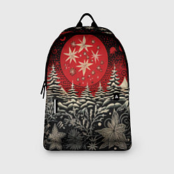Рюкзак Новогодний лес, цвет: 3D-принт — фото 2