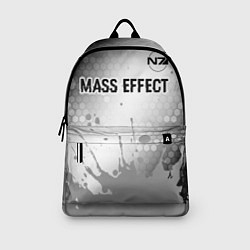 Рюкзак Mass Effect glitch на светлом фоне посередине, цвет: 3D-принт — фото 2