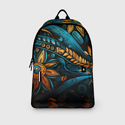 Рюкзак Узор с растительными элементами, цвет: 3D-принт — фото 2