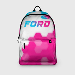 Рюкзак Ford neon gradient style посередине, цвет: 3D-принт — фото 2