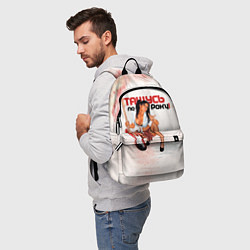 Рюкзак Девушка любит рок, цвет: 3D-принт — фото 2
