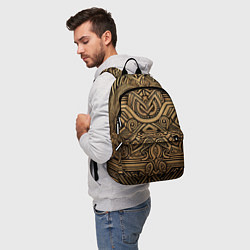 Рюкзак Орнамент в стиле викингов, цвет: 3D-принт — фото 2