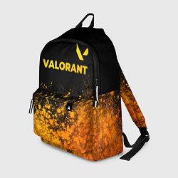 Рюкзак Valorant - gold gradient посередине