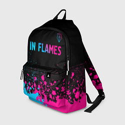 Рюкзак In Flames - neon gradient посередине, цвет: 3D-принт