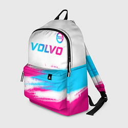 Рюкзак Volvo neon gradient style посередине, цвет: 3D-принт