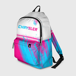Рюкзак Chrysler neon gradient style посередине, цвет: 3D-принт