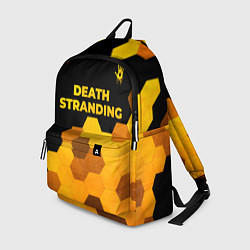 Рюкзак Death Stranding - gold gradient посередине
