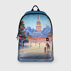 Рюкзак Новогодняя площадь, цвет: 3D-принт — фото 2