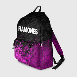 Рюкзак Ramones rock legends посередине, цвет: 3D-принт