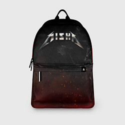 Рюкзак Миша в стиле Металлика - искры и огонь, цвет: 3D-принт — фото 2