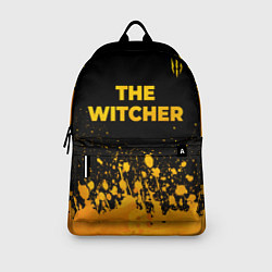 Рюкзак The Witcher - gold gradient посередине, цвет: 3D-принт — фото 2