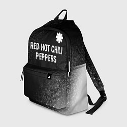 Рюкзак Red Hot Chili Peppers glitch на темном фоне посере