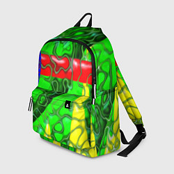 Рюкзак Кожаный рельеф, цвет: 3D-принт
