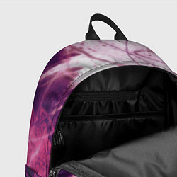 Рюкзак Абстракция - purple madness, цвет: 3D-принт — фото 2